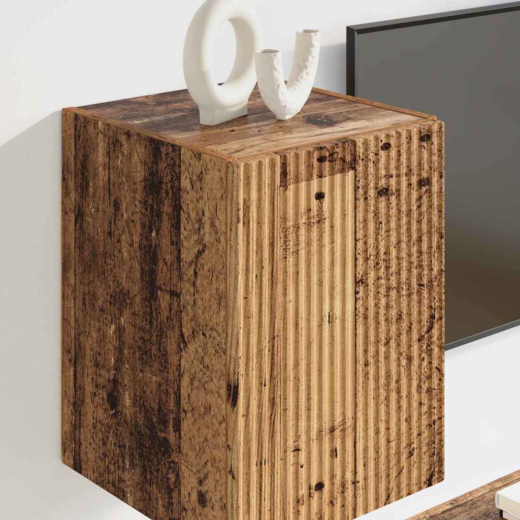 TV Wall Cabinet Old Wood 30 x 31 x 40 cm Engineered Wood