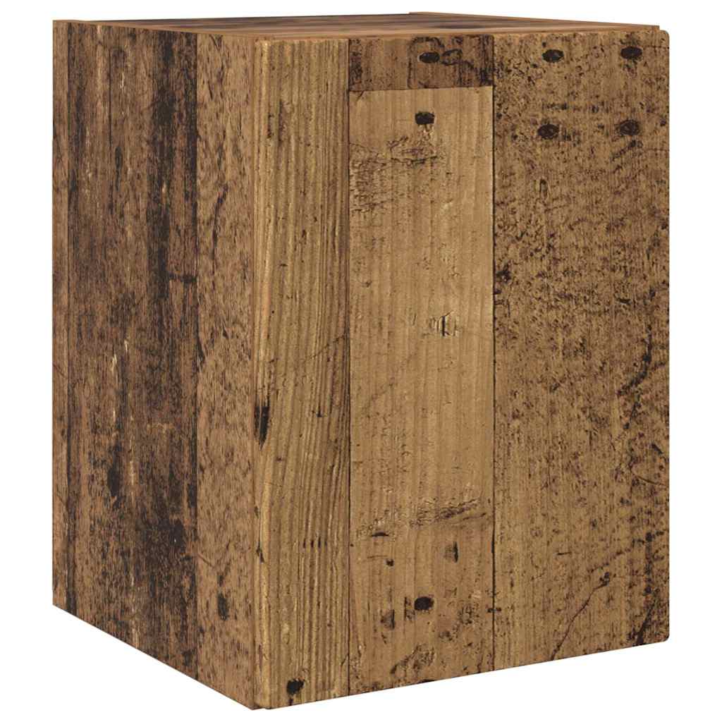 TV Wall Cabinet 2 pcs Old Wood 30 x 31 x 40 cm Engineered Wood