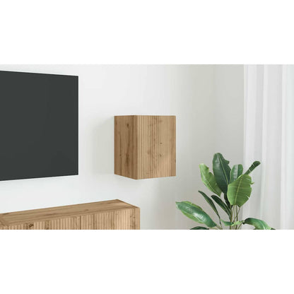 TV Wall Cabinet Artisian Oak 30 x 31 x 40 cm Engineered Wood