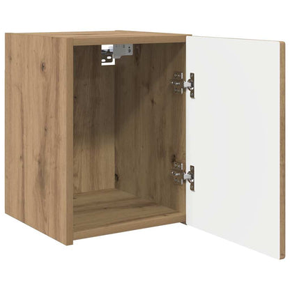 TV Wall Cabinet Wall-mounted 2 pcs Artisian Oak 30 x 31 x 40 cm