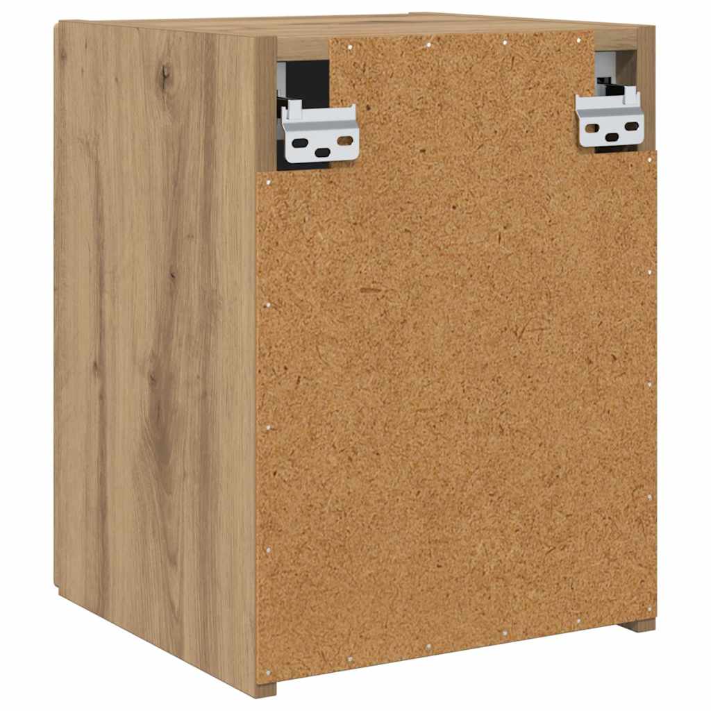TV Wall Cabinet Wall-mounted 2 pcs Artisian Oak 30 x 31 x 40 cm