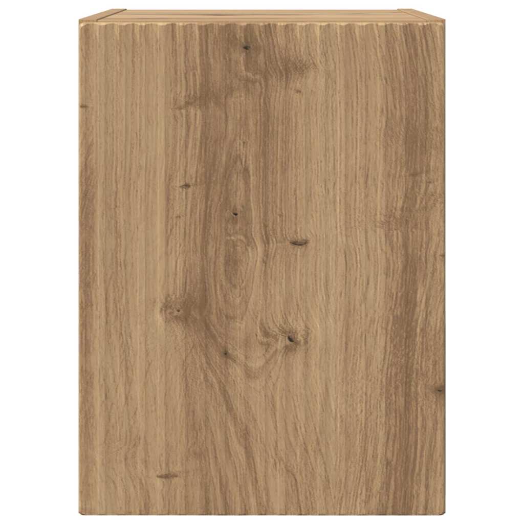 TV Wall Cabinet Wall-mounted 2 pcs Artisian Oak 30 x 31 x 40 cm