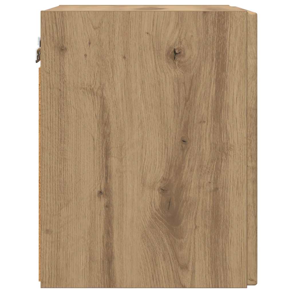 TV Wall Cabinet Wall-mounted 2 pcs Artisian Oak 30 x 31 x 40 cm