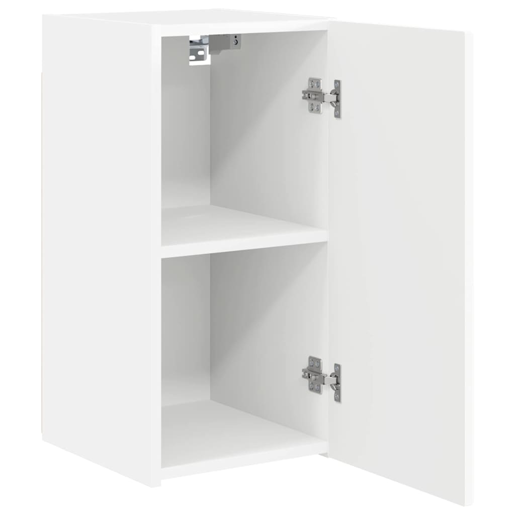 TV Wall Cabinet White 30 x 31 x 60 cm Engineered Wood
