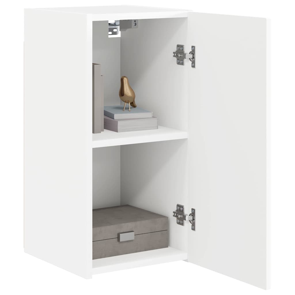 TV Wall Cabinet White 30 x 31 x 60 cm Engineered Wood