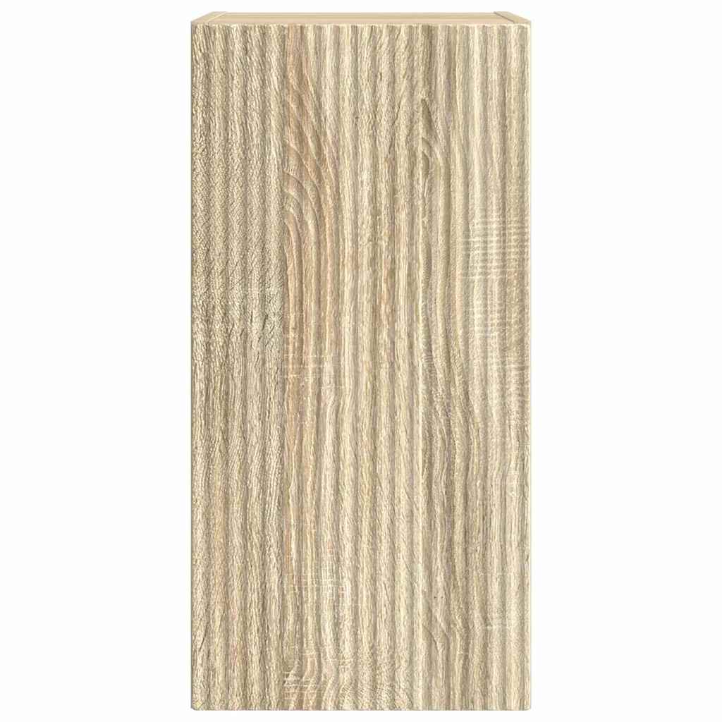 TV Wall Cabinet 2 pcs Sonoma 30 x 31 x 60 cm Engineered Wood