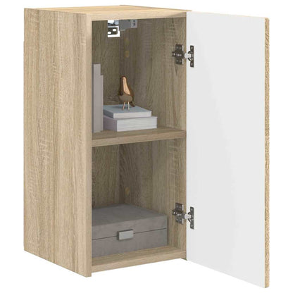 TV Wall Cabinet 2 pcs Sonoma 30 x 31 x 60 cm Engineered Wood