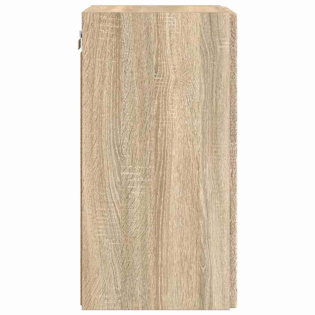 TV Wall Cabinet 2 pcs Sonoma 30 x 31 x 60 cm Engineered Wood