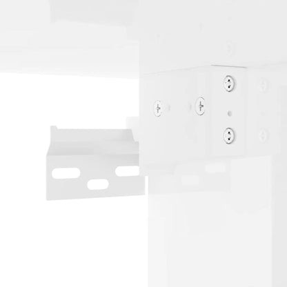 TV Wall Cabinet Gloss White 30 x 31 x 60 cm Engineered Wood