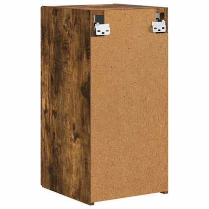 TV Wall Cabinet Smoked Oak 30 x 31 x 60 cm Engineered Wood