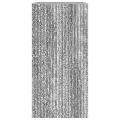TV Wall Cabinet Grey Sonoma 30 x 31 x 60 cm Engineered Wood