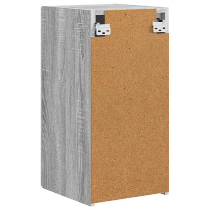 TV Wall Cabinet Wall-mounted 2 pcs Grey Sonoma 30 x 31 x 60 cm