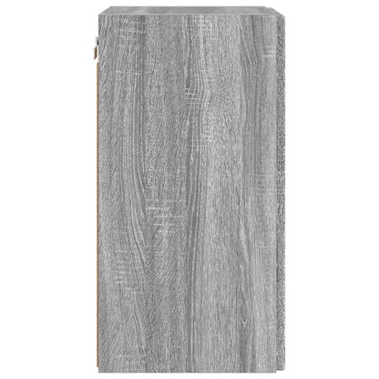 TV Wall Cabinet Wall-mounted 2 pcs Grey Sonoma 30 x 31 x 60 cm
