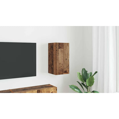 TV Wall Cabinet Old Wood 30 x 31 x 60 cm Engineered Wood