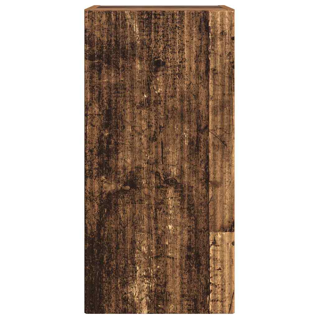 TV Wall Cabinet Old Wood 30 x 31 x 60 cm Engineered Wood