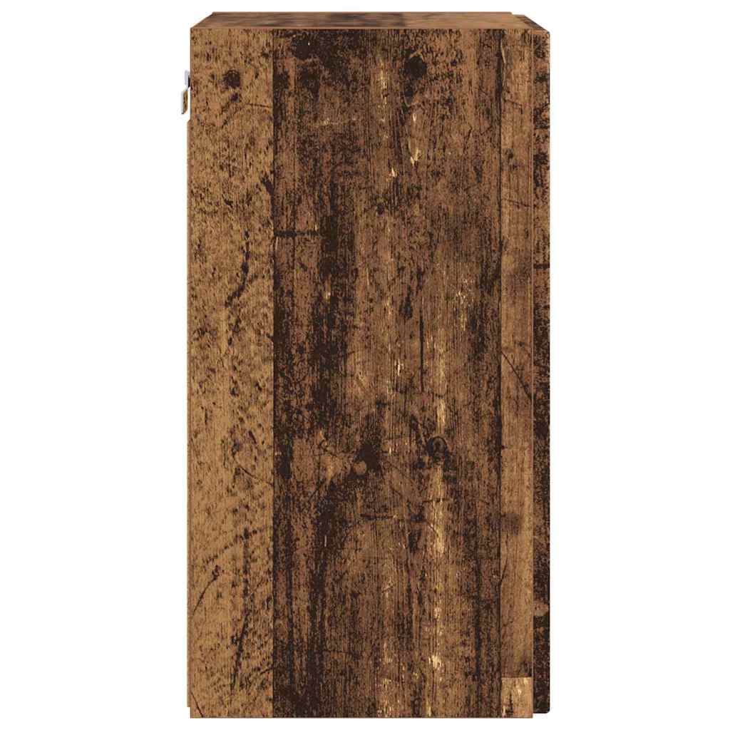 TV Wall Cabinet Old Wood 30 x 31 x 60 cm Engineered Wood
