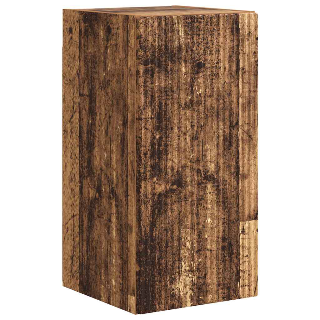 TV Wall Cabinet 2 pcs Old Wood 30 x 31 x 60 cm Engineered Wood
