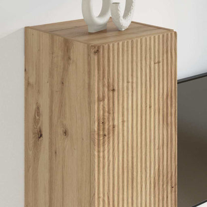 TV Wall Cabinet Artisian Oak 30 x 31 x 60 cm Engineered Wood