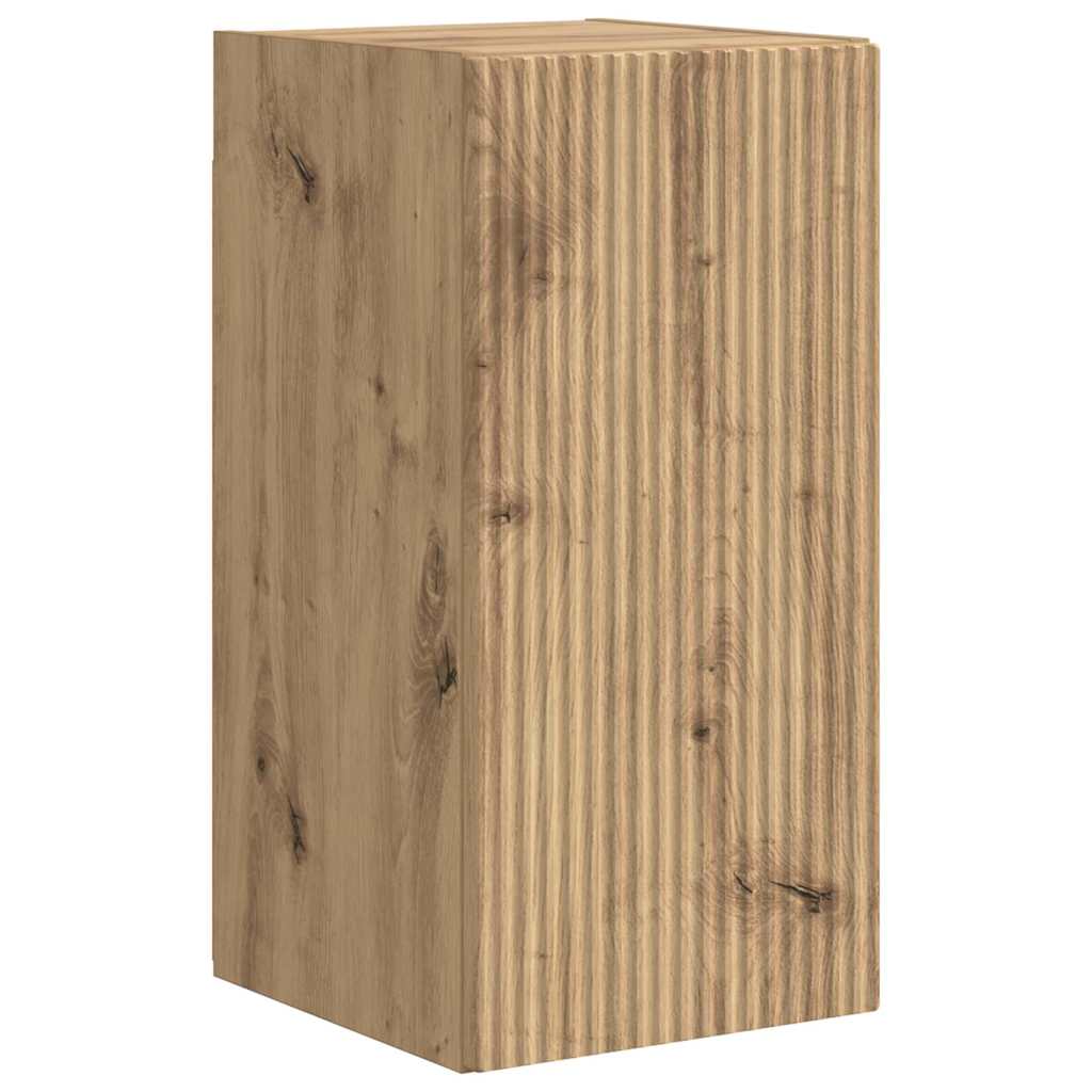 TV Wall Cabinet Artisian Oak 30 x 31 x 60 cm Engineered Wood