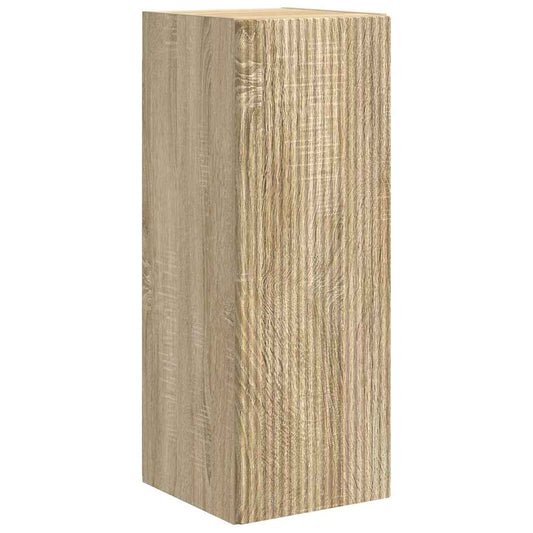 TV Wall Cabinet Sonoma 30 x 31 x 80 cm Engineered Wood