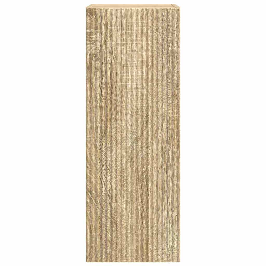 TV Wall Cabinet Sonoma 30 x 31 x 80 cm Engineered Wood