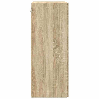 TV Wall Cabinet 2 pcs Sonoma 30 x 31 x 80 cm Engineered Wood