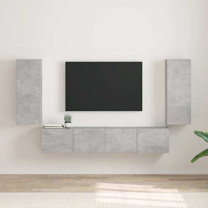 TV Wall Cabinet 2 pcs Concerte 30 x 31 x 80 cm Engineered Wood