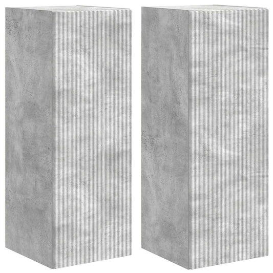 TV Wall Cabinet 2 pcs Concerte 30 x 31 x 80 cm Engineered Wood