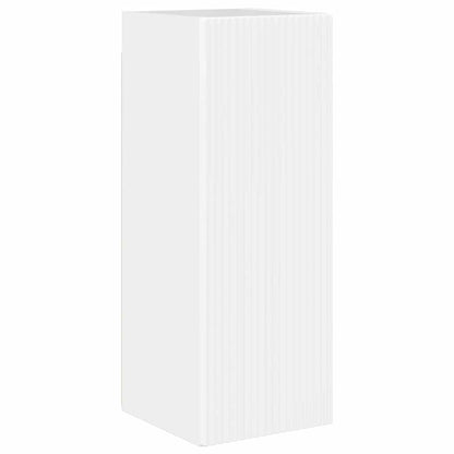 TV Wall Cabinet Gloss White 30 x 31 x 80 cm Engineered Wood