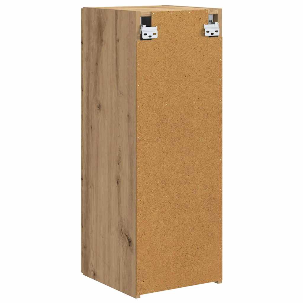 TV Wall Cabinet Artisian Oak 30 x 31 x 80 cm Engineered Wood