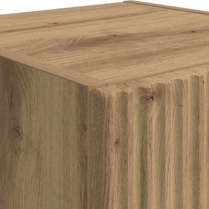 TV Wall Cabinet Wall-mounted 2 pcs Artisian Oak 30 x 31 x 80 cm