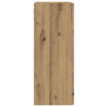 TV Wall Cabinet Wall-mounted 2 pcs Artisian Oak 30 x 31 x 80 cm