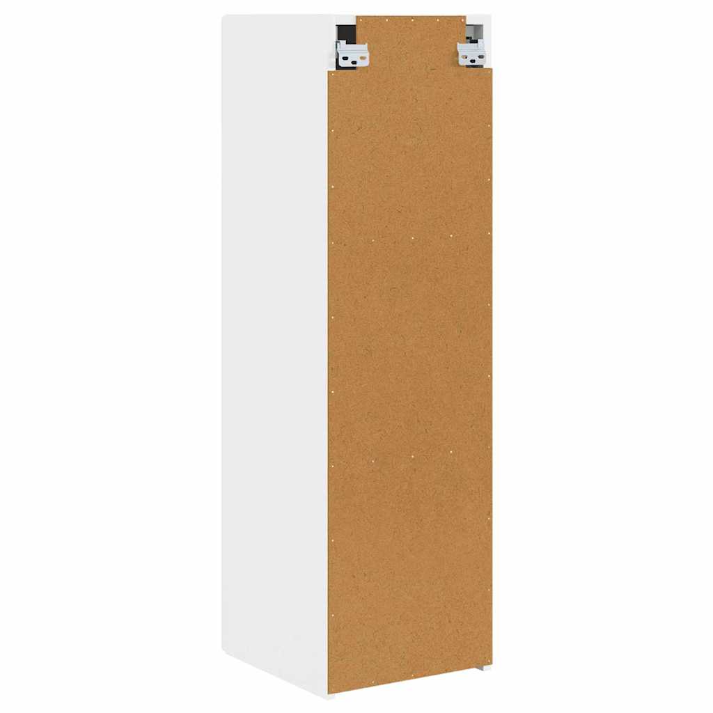TV Wall Cabinet White 30 x 31 x 100 cm Engineered Wood