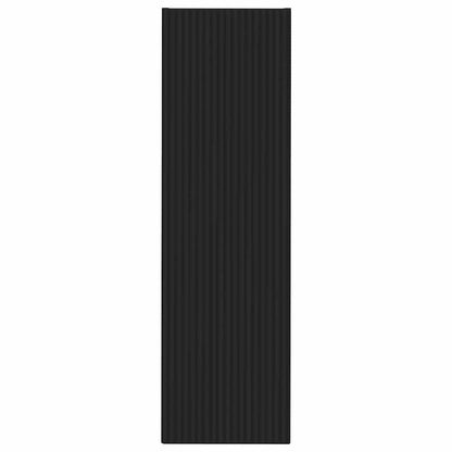 TV Wall Cabinet 2 pcs Black 30 x 31 x 100 cm Engineered Wood