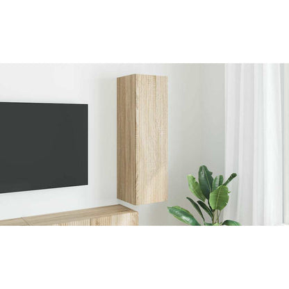 TV Wall Cabinet Sonoma 30 x 31 x 100 cm Engineered Wood
