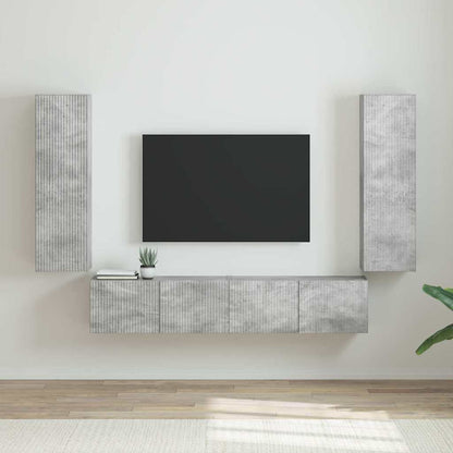 TV Wall Cabinet 2 pcs Concerte 30 x 31 x 100 cm Engineered Wood