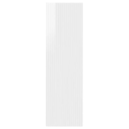 TV Wall Cabinet Wall-mounted 2 pcs Gloss White 30 x 31 x 100 cm