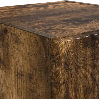 TV Wall Cabinet Wall-mounted 2 pcs Smoked Oak 30 x 31 x 100 cm