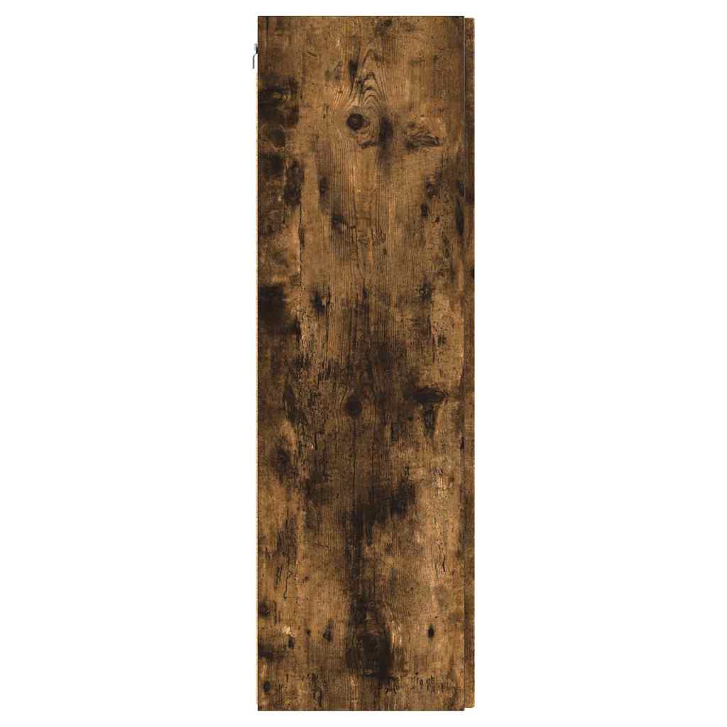 TV Wall Cabinet Wall-mounted 2 pcs Smoked Oak 30 x 31 x 100 cm