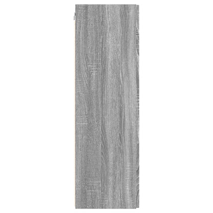 TV Wall Cabinet Grey Sonoma 30 x 31 x 100 cm Engineered Wood