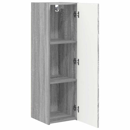 TV Wall Cabinet Wall-mounted 2 pcs Grey Sonoma 30 x 31 x 100 cm