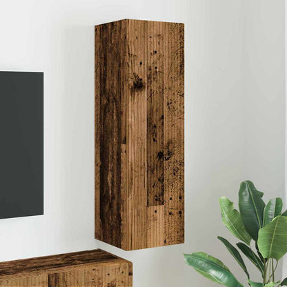 TV Wall Cabinet Old Wood 30 x 31 x 100 cm Engineered Wood