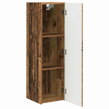 TV Wall Cabinet 2 pcs Old Wood 30 x 31 x 100 cm Engineered Wood