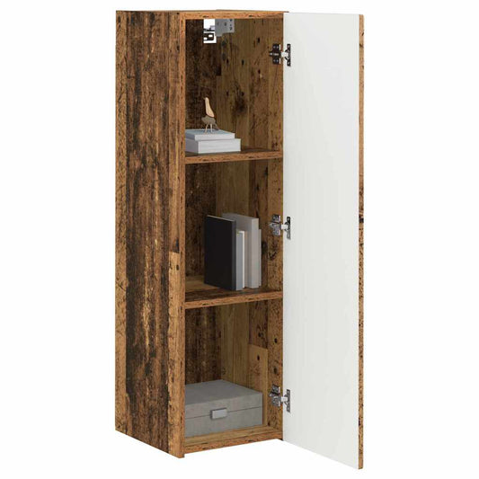 TV Wall Cabinet 2 pcs Old Wood 30 x 31 x 100 cm Engineered Wood