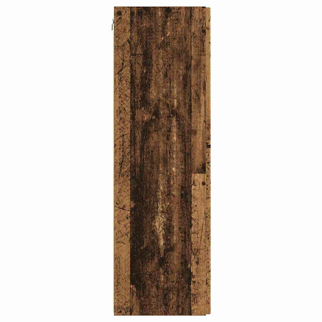 TV Wall Cabinet 2 pcs Old Wood 30 x 31 x 100 cm Engineered Wood