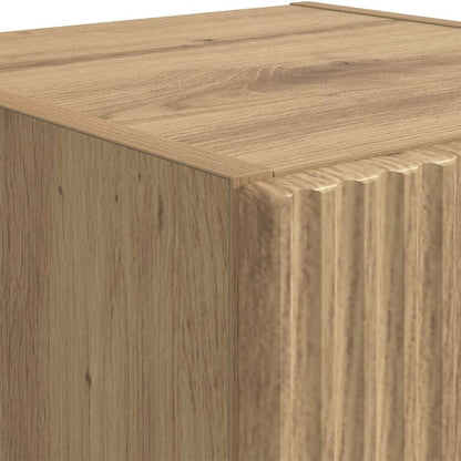 TV Wall Cabinet Artisian Oak 30 x 31 x 100 cm Engineered Wood