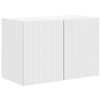TV Wall Cabinet White 59.5 x 31 x 40 cm Engineered Wood