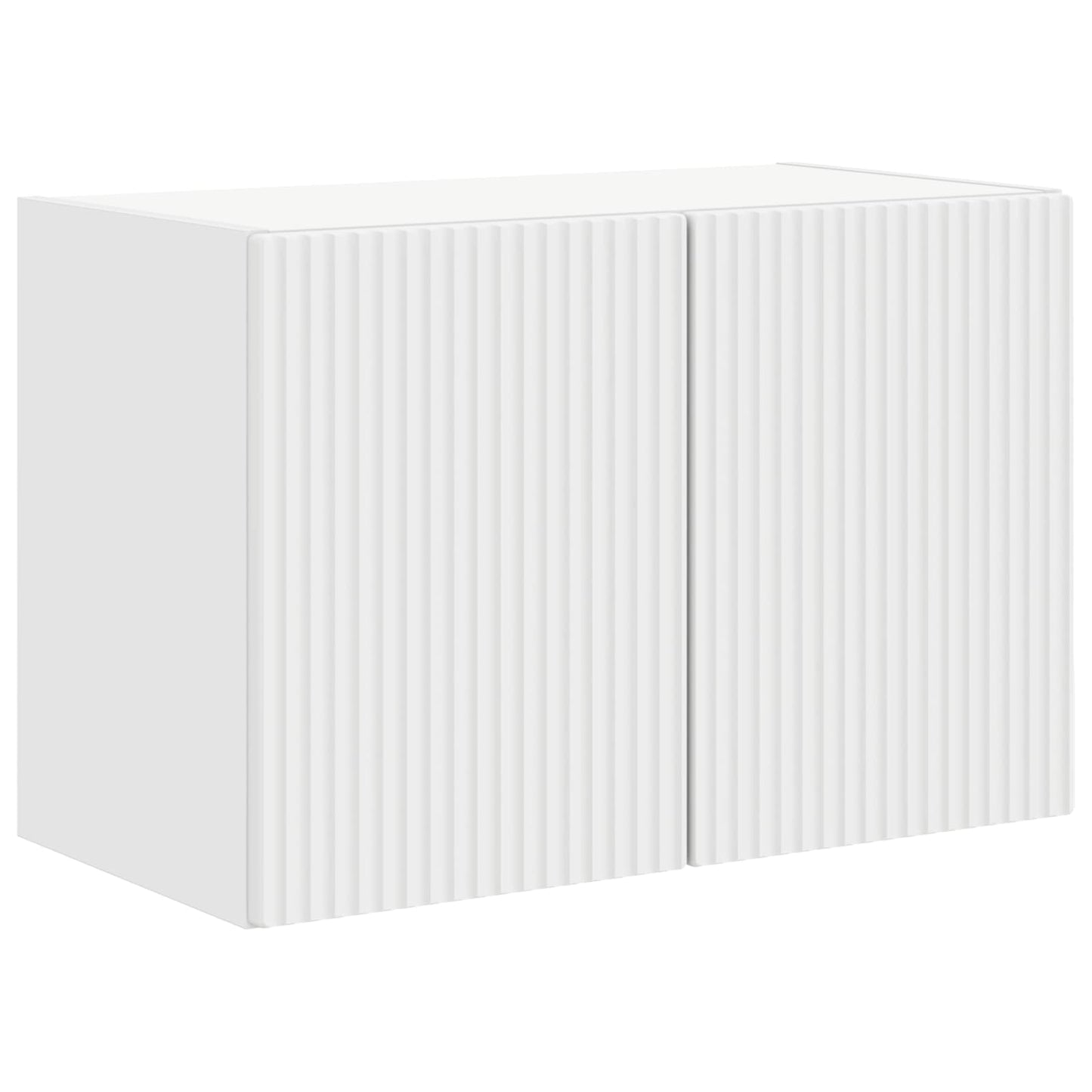 TV Wall Cabinet White 59.5 x 31 x 40 cm Engineered Wood