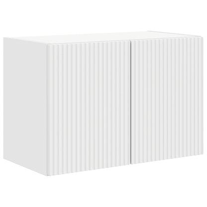 TV Wall Cabinet White 59.5 x 31 x 40 cm Engineered Wood
