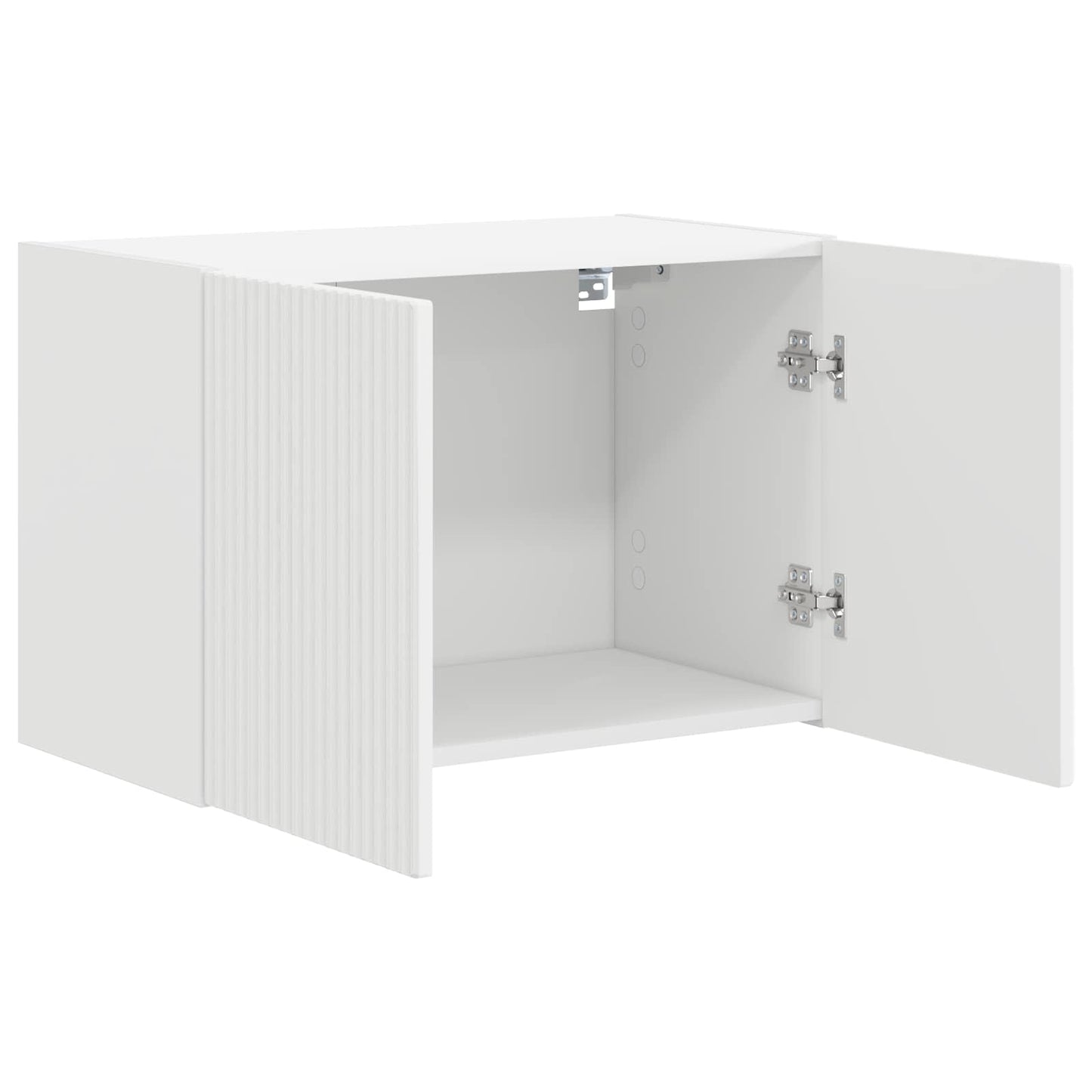 TV Wall Cabinet White 59.5 x 31 x 40 cm Engineered Wood